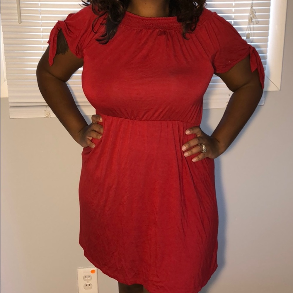 NWT Maurices Red Dress Size Large